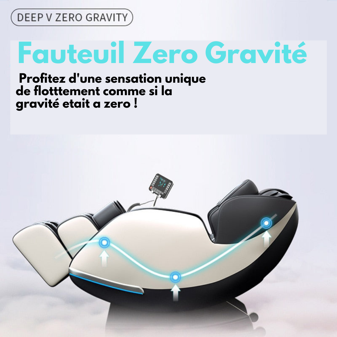 Fauteuil de massage intelligent multifonction 3D Zero Gravity